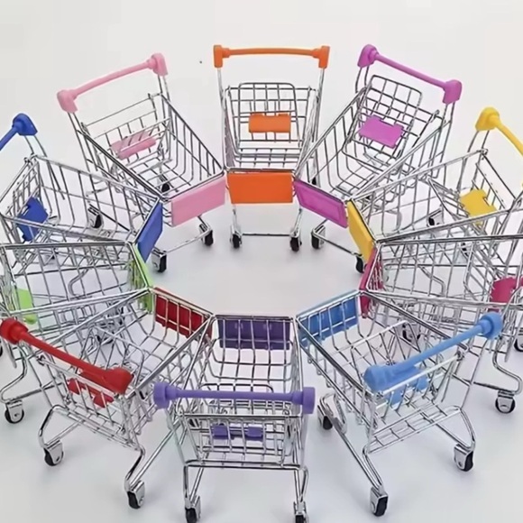 Miniature Shopping or Miniature Art Shopping Cart - Picture 14 of 14